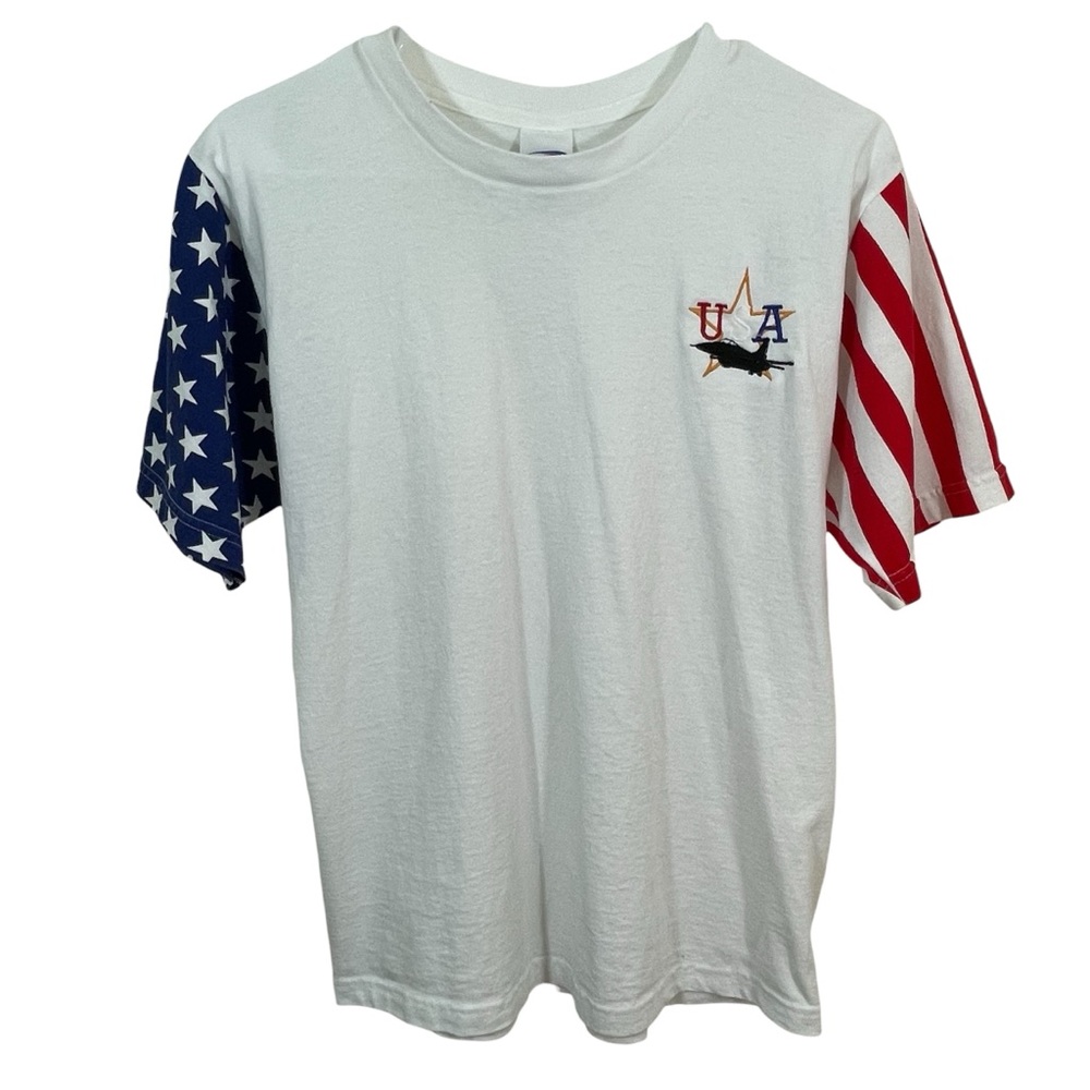 USA Flag Short Sleeve T Shirt